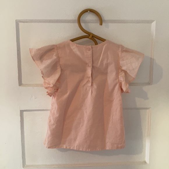Carter’s Pink Ruffle Kid’s Top size 6 - Picture 7 of 8